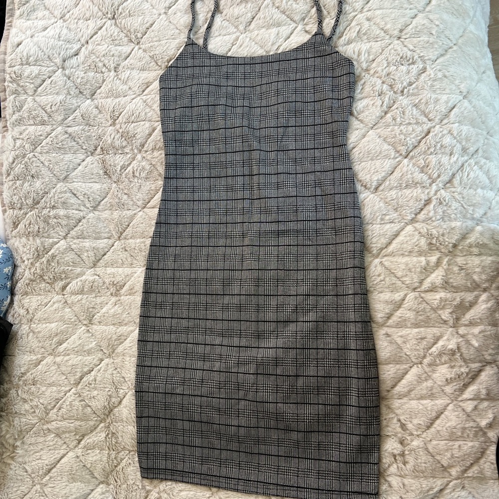 Black/grey dress